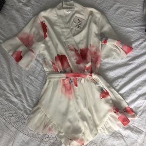 Hello Molly Cream Romper